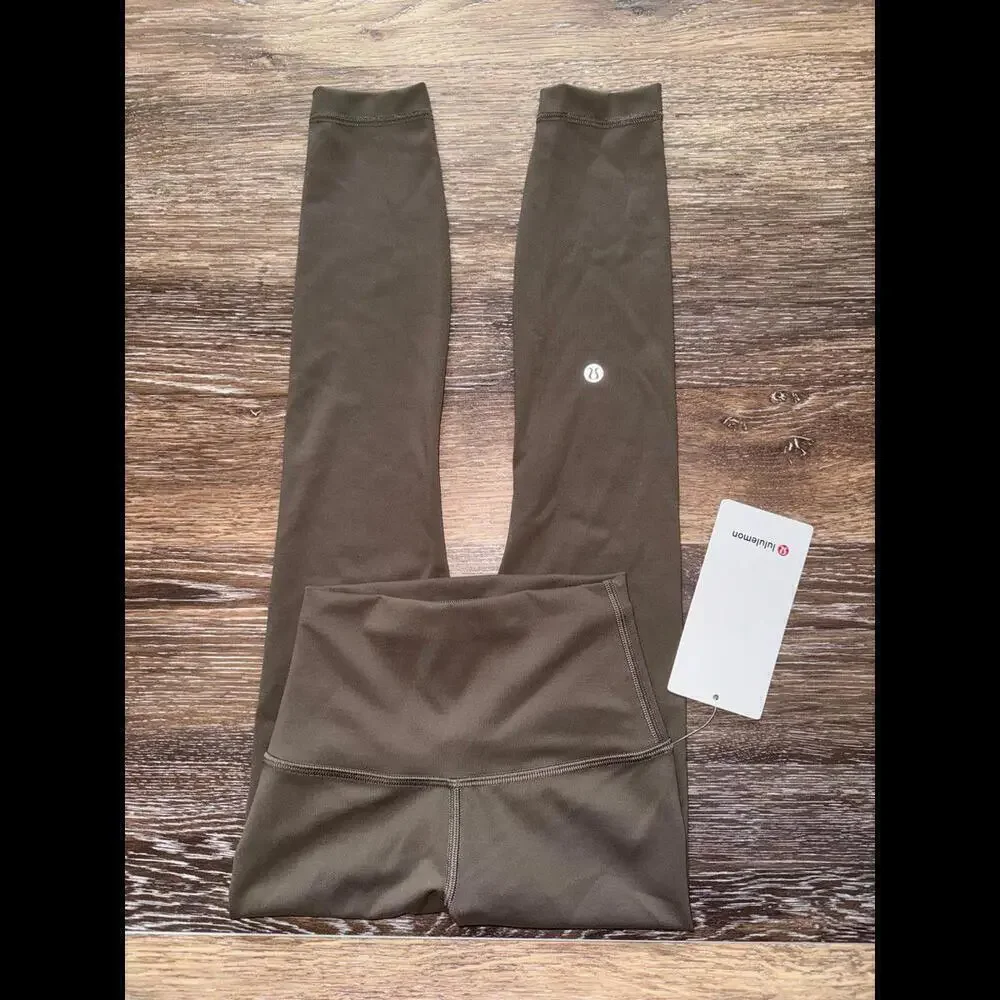 Lululemon Wunder Train High Rise 25” Nomad Size 0 NWT